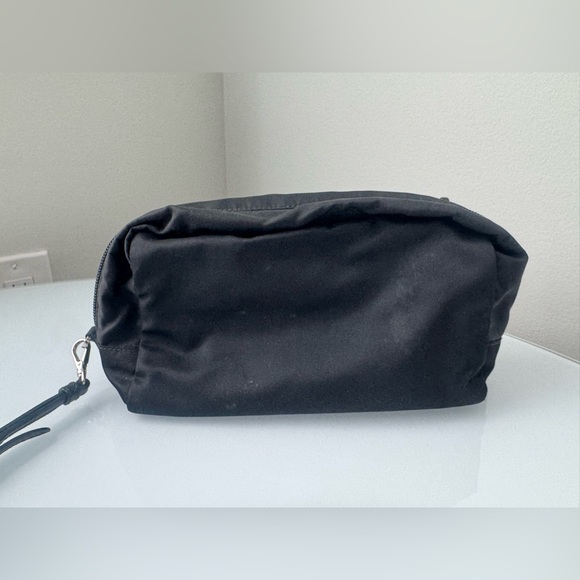 Prada Black Nylon & Saffiano Leather Wristlet - Picture 10 of 14